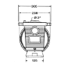 Pompe Filtration piscine Pentair Ultra Flow Plus 0,75 cv Tri 11 m3/h