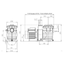 Pompe Filtration piscine KSB Filtra N 14 m3/h Mono