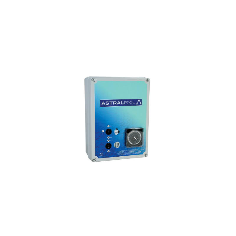 Coffret électrique pour filtration + 1 projecteur 300 W 4 à 6 A