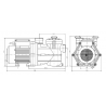 Pompe Filtration ViPool MNB 0,75 cv Tri