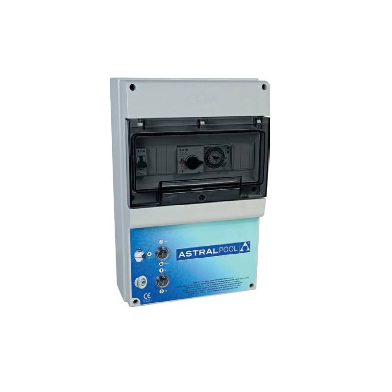 Coffret Electrique LUXE Astral 6 à 10 A - Filtration + Transformateur 100 W