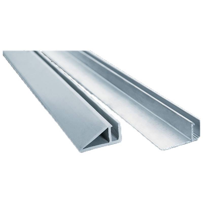Rail Hung vertical aluminium - barre de 2 mètres (rénovation)