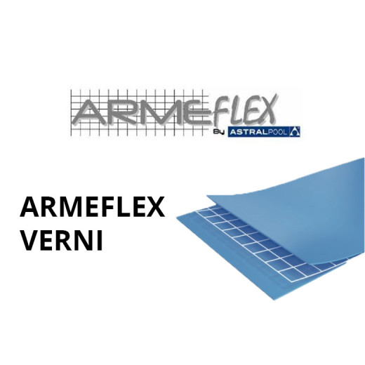 PVC armé ARMEFLEX Vernis Uni rouleau de 41,25 m2 - Largeur 1,65m