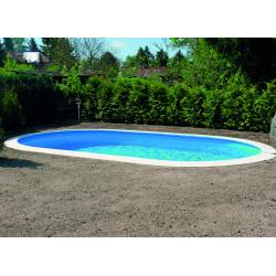 Kit piscine enterrée ovale 5,25 x 3,2 120 cm - Aqualux