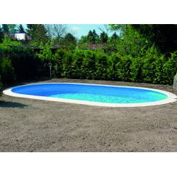 Kit piscine enterrée ovale 5,25 x 3,2 150 cm - Aqualux