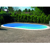 Kit piscine enterrée ovale 7 x 3,5 150 cm - Aqualux