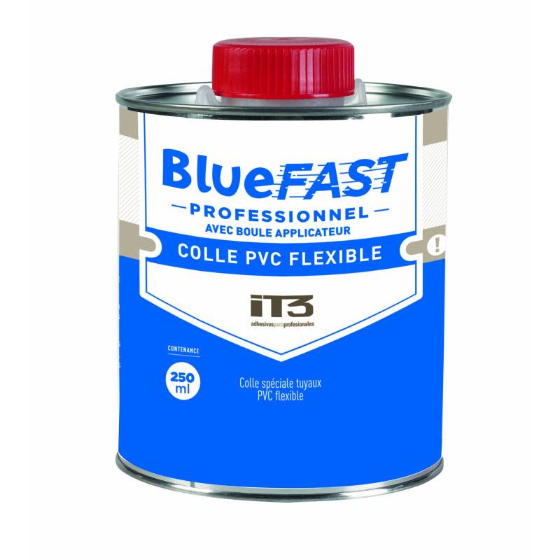 Colle bleue BlueFast pour PVC souple - 250ml