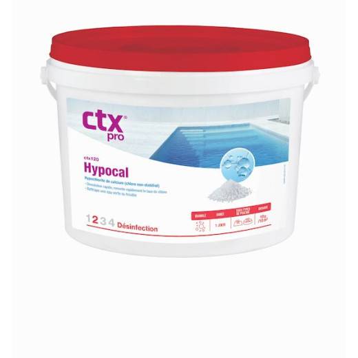 Hypochlorite de calcium CHOC 5 kg Astral/CTX 120