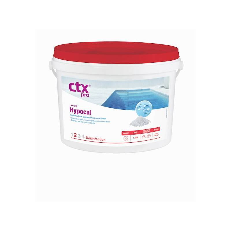 Hypochlorite de calcium CHOC 5 kg Astral/CTX 120