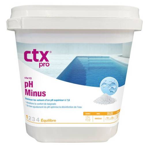 pH Moins (minus) CTX 10, granulés, 5 kg Astral/CTX