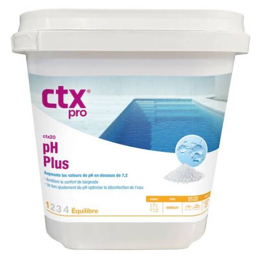 pH Plus granulés CTX 20, 5 kg Astral/CTX
