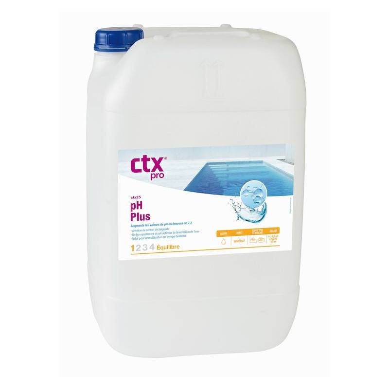 pH Plus liquide CTX 25, 20L Astral/CTX