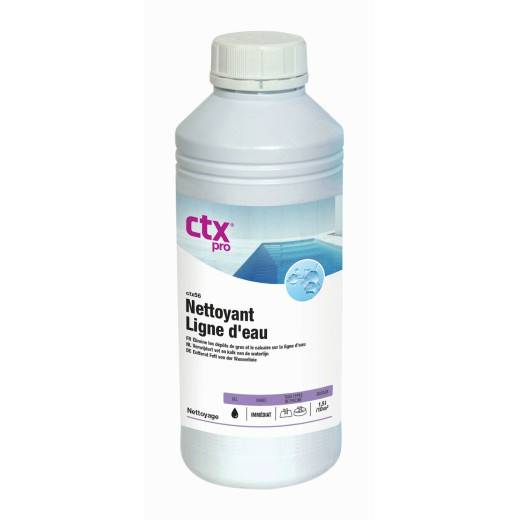 Nettoyant ligne d'eau liquide Astral/CTX 56 Netoline 1L