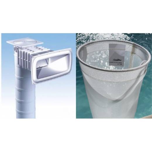Poche filtrante piscine adaptable système cartouches Weltico C5® 10 microns