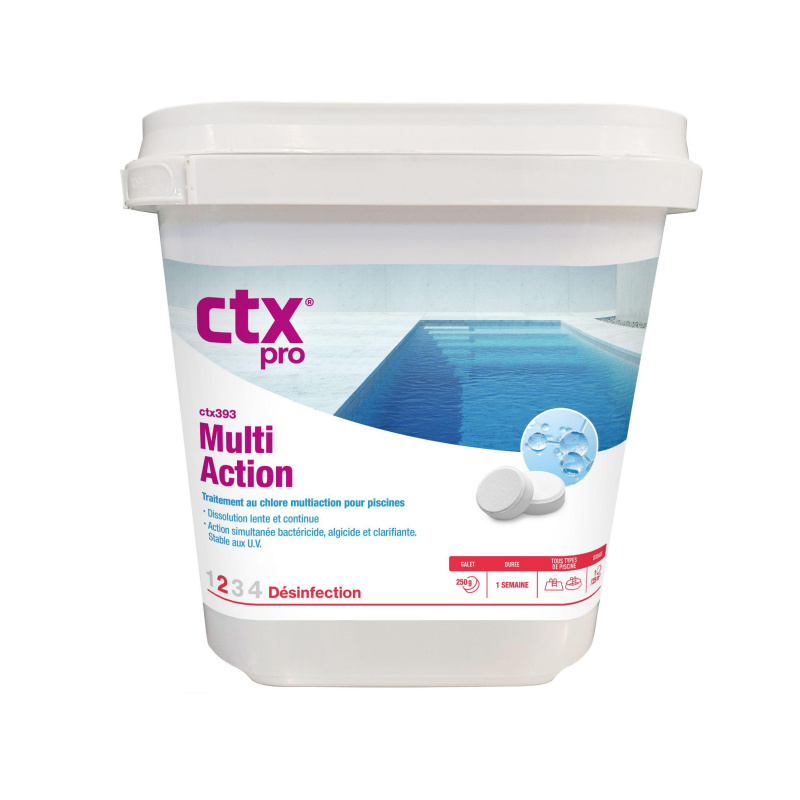 Chlore Multifonction Triplex 5 kg Astral/CTX 393