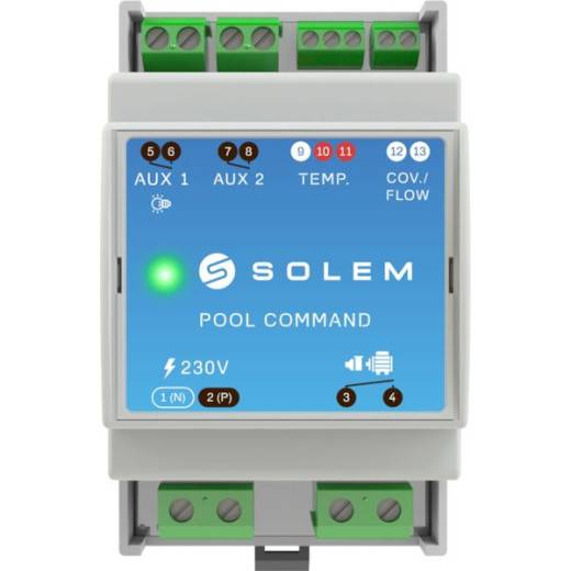 Boîtier de commande Solem connecté Bluetooth - POOL COMMAND