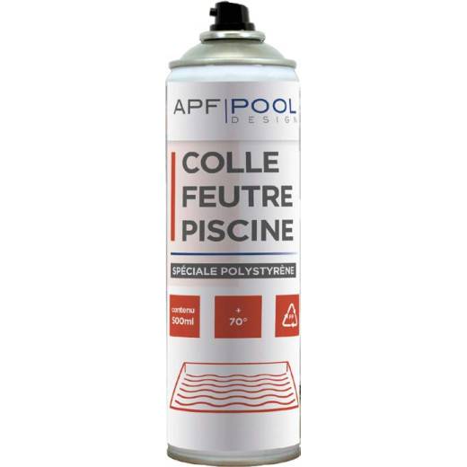 Colle spray spéciale feutre bloc polystyrène