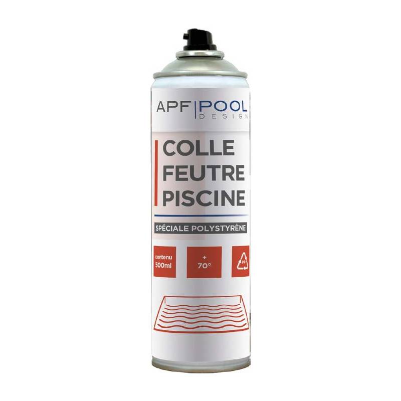 Colle spray spéciale feutre bloc polystyrène