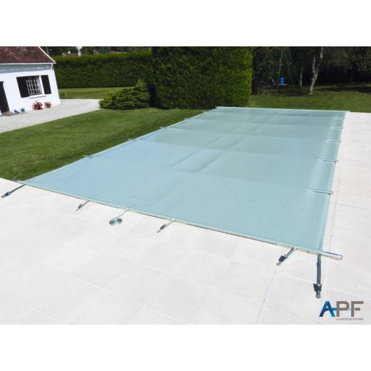 Bâche à barres piscine sur mesure EXCEL +