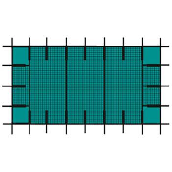 Filet sécurité piscine hivernage sur mesure MORZINES SAFE