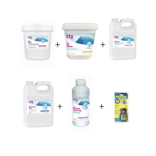 Kit Hivernage Produits chimiques Astral CTX Spécial filtre à sable