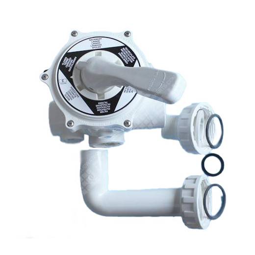 Vanne filtre Astralpool 1"1/2 Side blanche