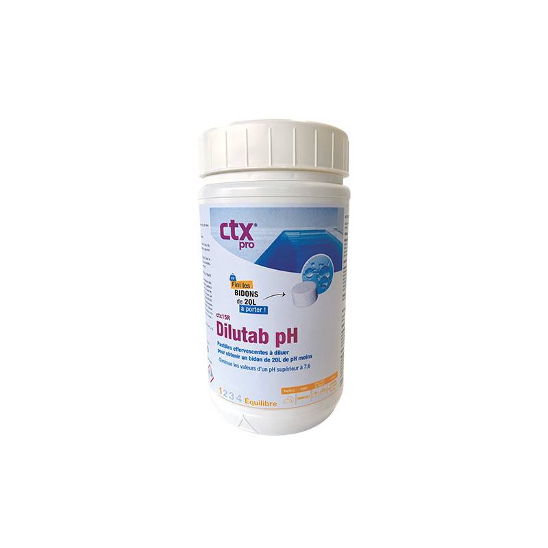 Ph moins Dilutab pH CTX-15R 800g