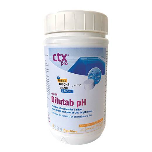 Ph moins Dilutab pH CTX-15R