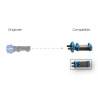 Cellule électrolyseur compatible PARAMOUNT 30® bleu