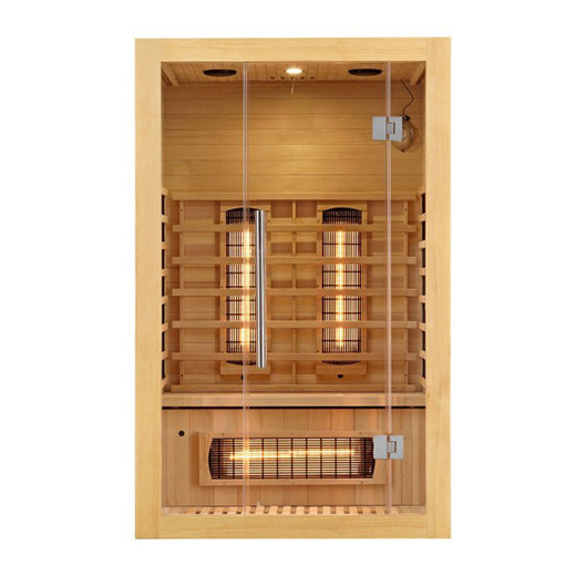 Sauna Infrarouge Bois Hemlock Astral - 2 places