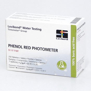 Pastilles réactifs phénol (pH) - Boîte de 250 unités