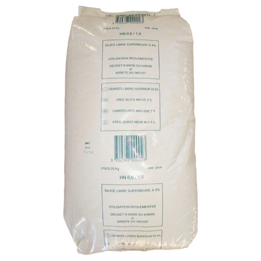 Sable de filtration gros / Gravier - Sac de 25 kg - 2 mm