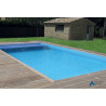 PVC armé ID-FLEX Antidérapant Uni rouleau 41,25 m2 - Largeur 1,65m