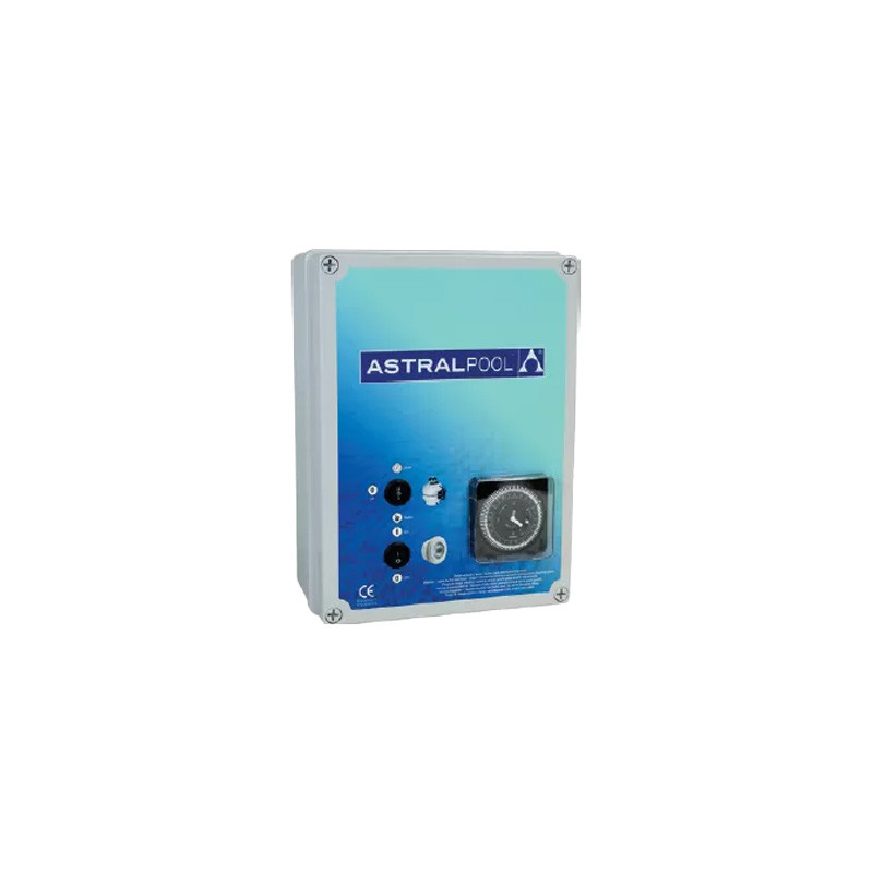 Coffret électrique pour filtration + projecteur LED 100 W 4 à 6 A