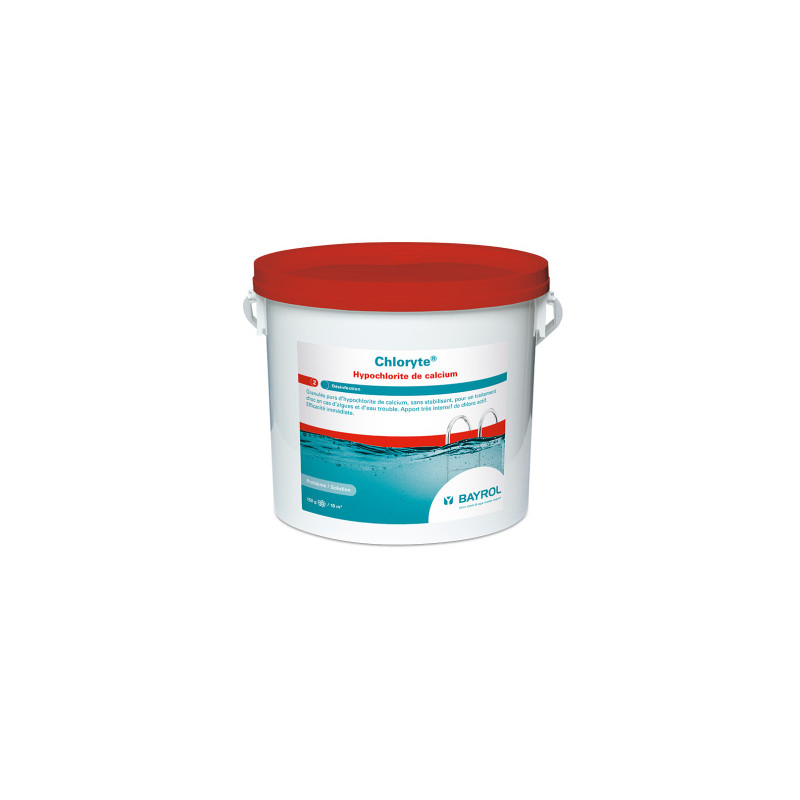 Chloryte BAYROL hypochlorite de calcium 5 kg