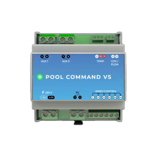 Boîtier de commande Solem connecté POOL COMMAND VS