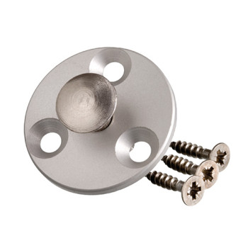 Piton plage bois inox/alu + vis Ø4 cm