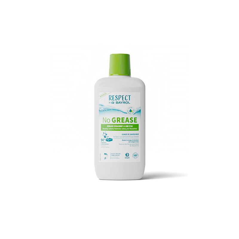 Nettoyant ligne d'eau No Grease 1L Respect By BAYROL