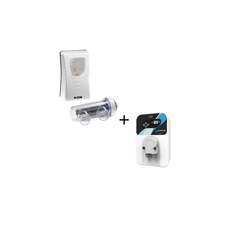 Pack électrolyseur au sel IDEGIS 50 m3 + Pompe doseuse ID pH