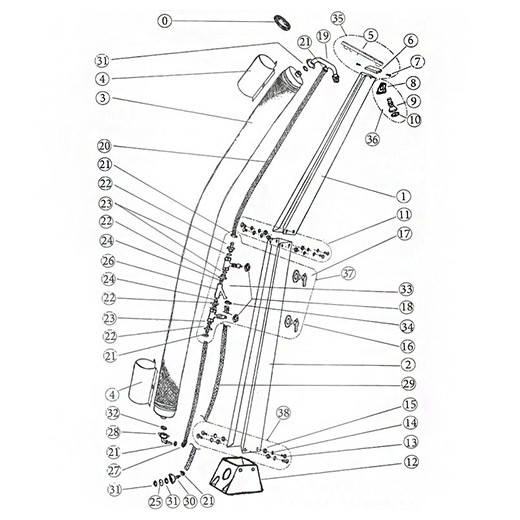 Kit hydraulique complet 170562C douche solaire Giordano