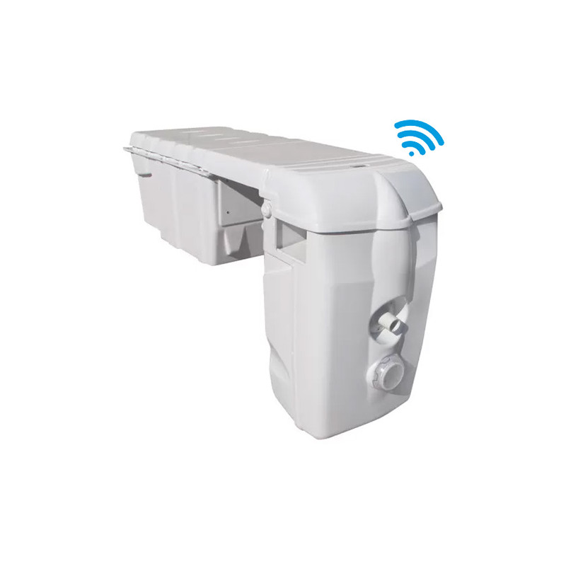 Bloc de filtration MX18 Electrolyseur au sel + Régulateur pH + By Pass