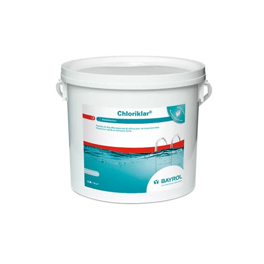 Chlore Chloriklar 5 kg Pastilles 20 g BAYROL