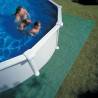 Tapis de sol polyéthylène pour piscine diam 450
