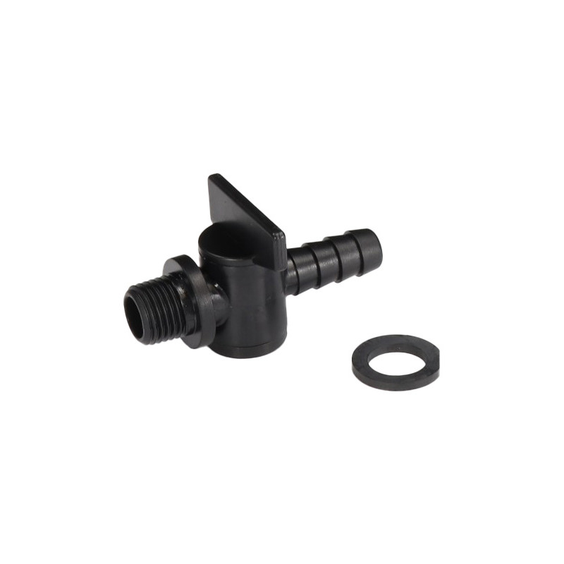 Robinet de purge 1/4" + joint - Doseur de chlore/brome ASTRALPOOL