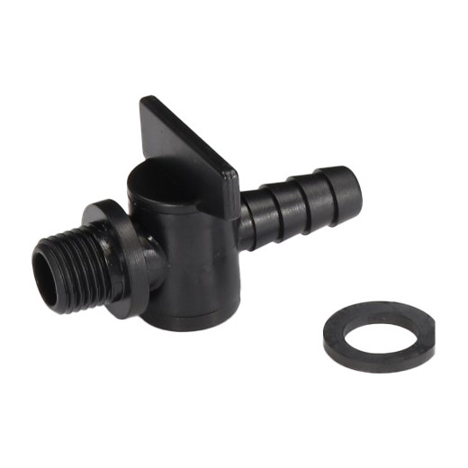 Robinet de purge 1/4" + joint - Doseur de chlore/brome ASTRALPOOL