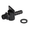 Robinet de purge 1/4" + joint - Doseur de chlore/brome ASTRALPOOL