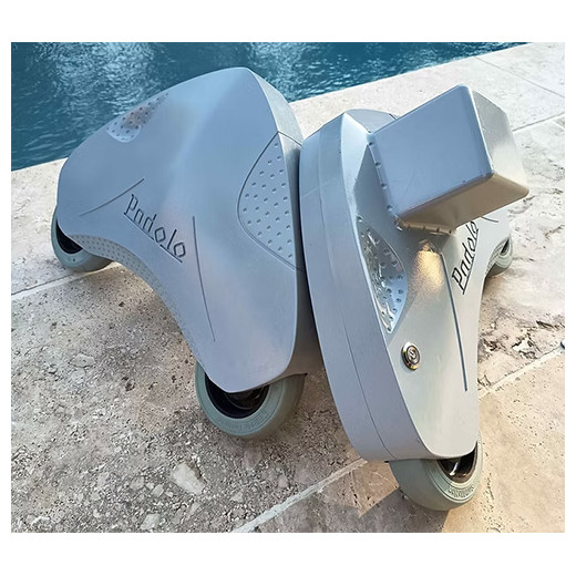 Enrouleur de bâche de piscine à barres motorisé PADOLO