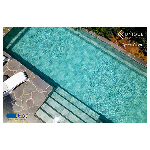 PVC armé Unique Tile 180/100ème ELBE - 41,25 m²