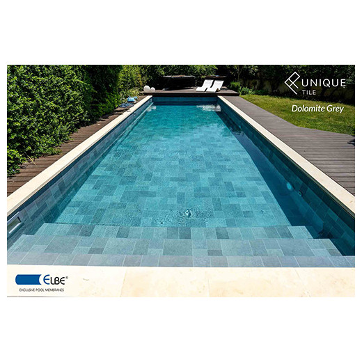 PVC armé Unique Tile 180/100ème ELBE - 41,25 m²
