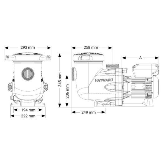 Dimensions Tristar VSTD
